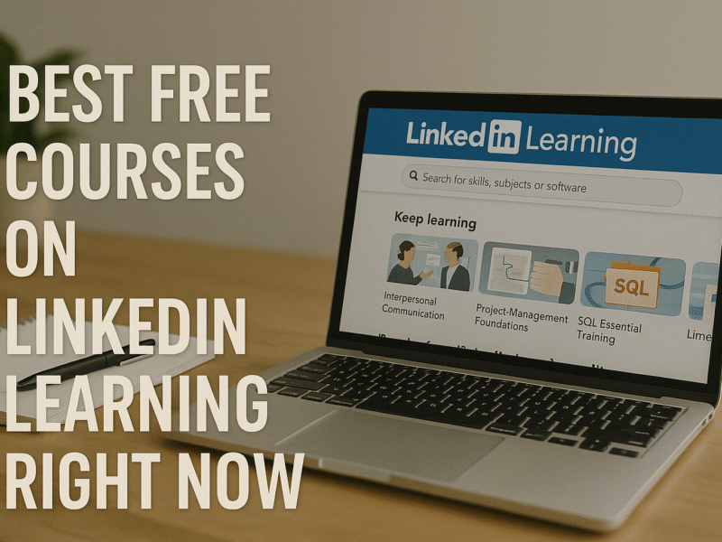 best free courses on linkedin learning right now