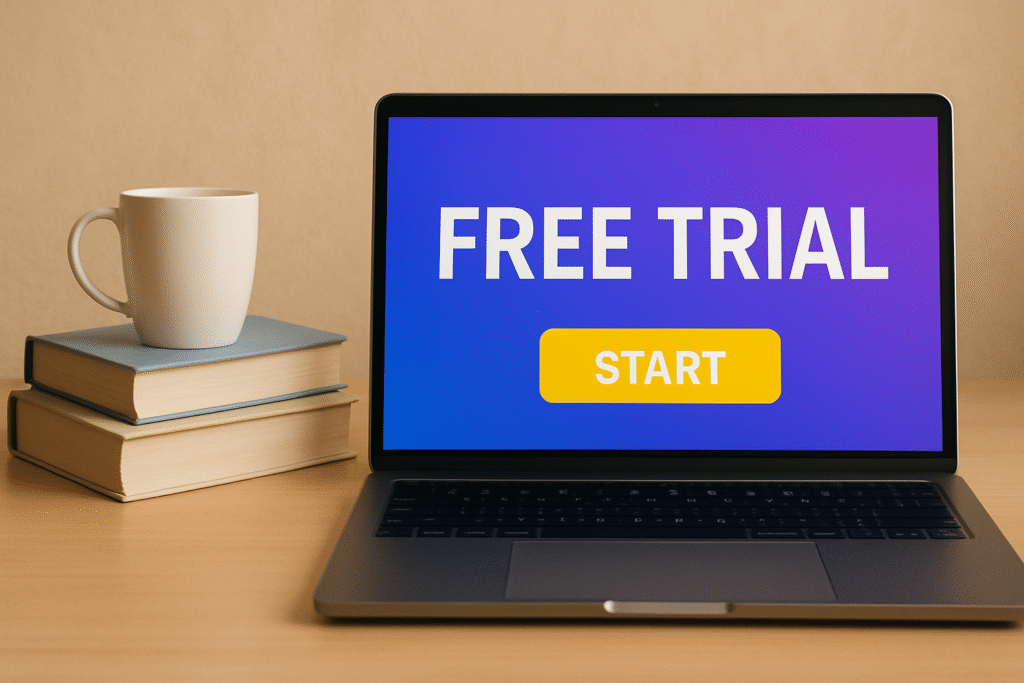 which online course providers offer free trials