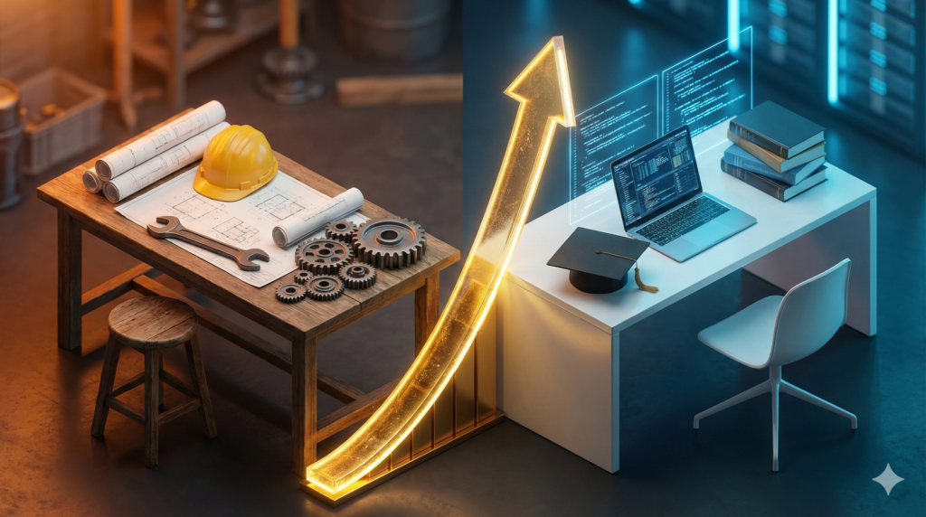 polytechnic vs B.Tech which path earns maore