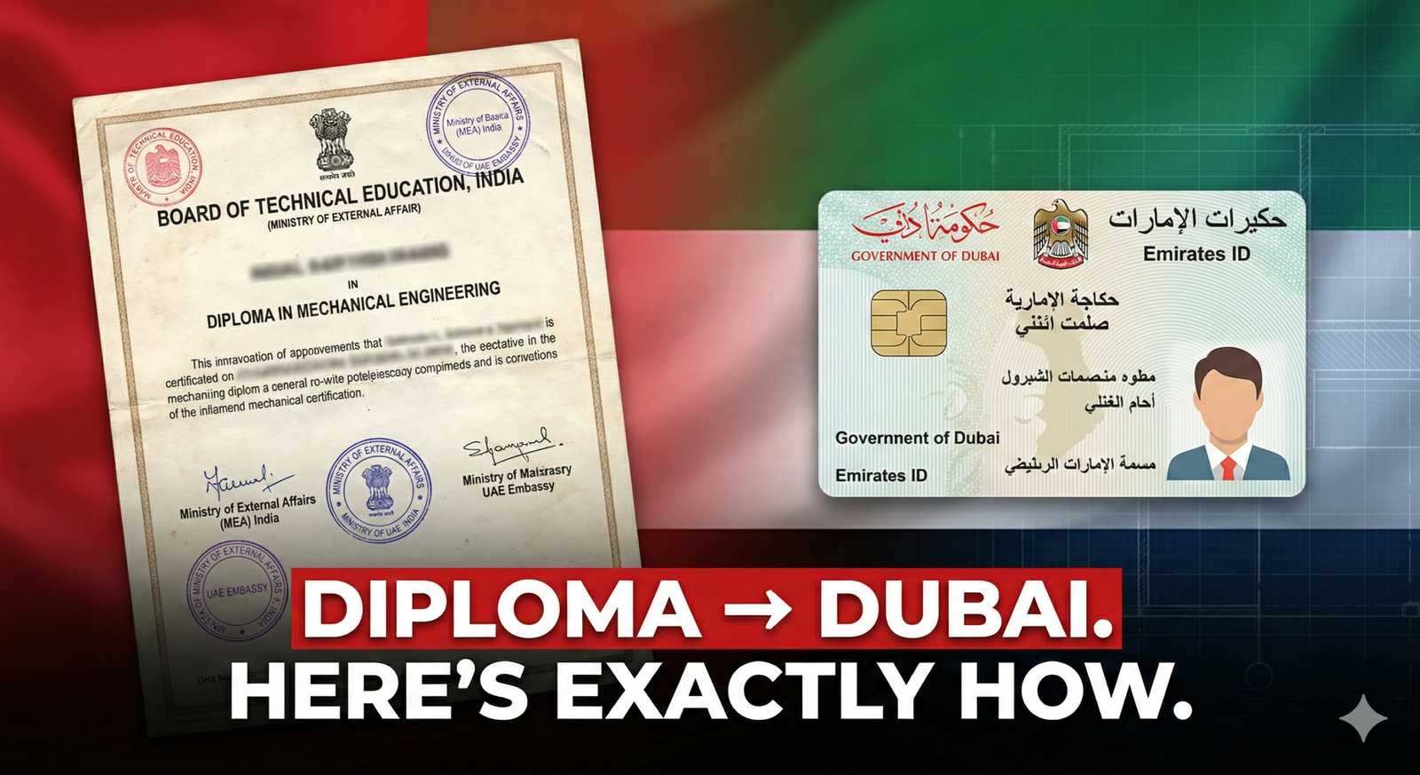 Complete Truth About Getting a Dubai Work Visa After Indian Polytechnic Diploma Complete Truth About Getting a Dubai Work Visa After Indian Polytechnic Diploma